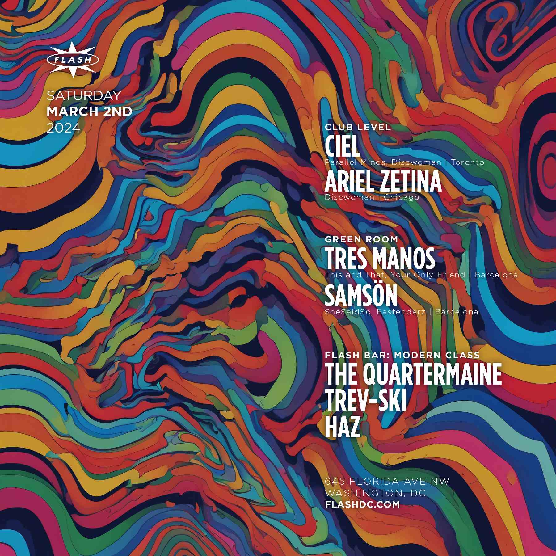 Ciel - Ariel Zetina event flyer