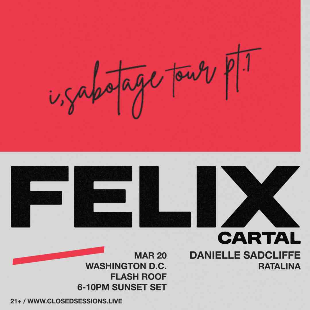 Sessions x Flash presents: Felix Cartal (Sunset Set) event flyer