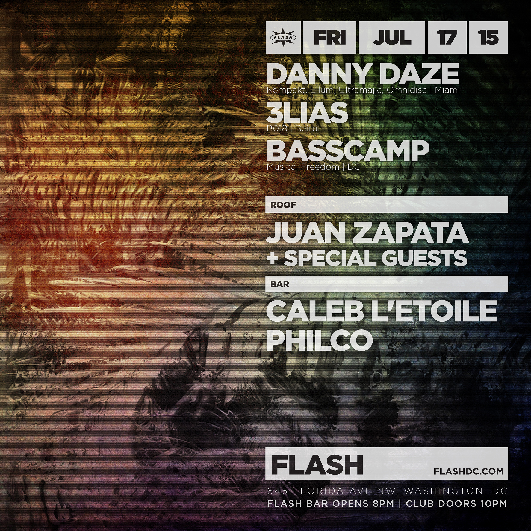 Event image for Danny Daze, 3LIAS (Beirut)