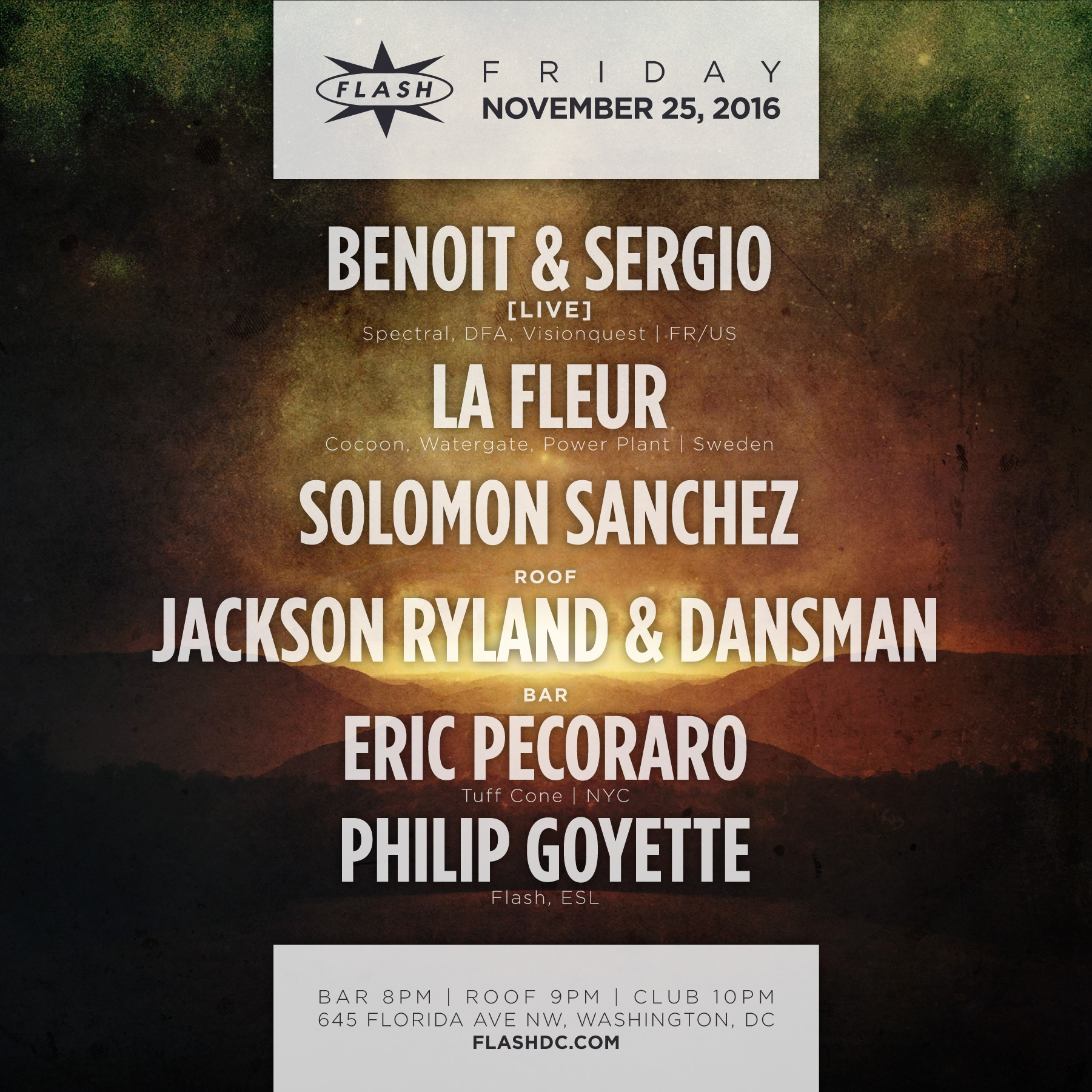 Event image for Benoit & Sergio Live, La Fleur